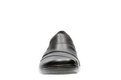 Clarks May Marigold Black Leather Slip-On Dress Loafer 10 Clarks May Marigold Black Leather Slip-On Dress Loafer -Wonders Shop 26062909 3