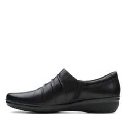 Clarks Everlay Heidi Black Leather Slip-On 10 Clarks Everlay Heidi Black Leather Slip-On -Wonders Shop 26128265 5