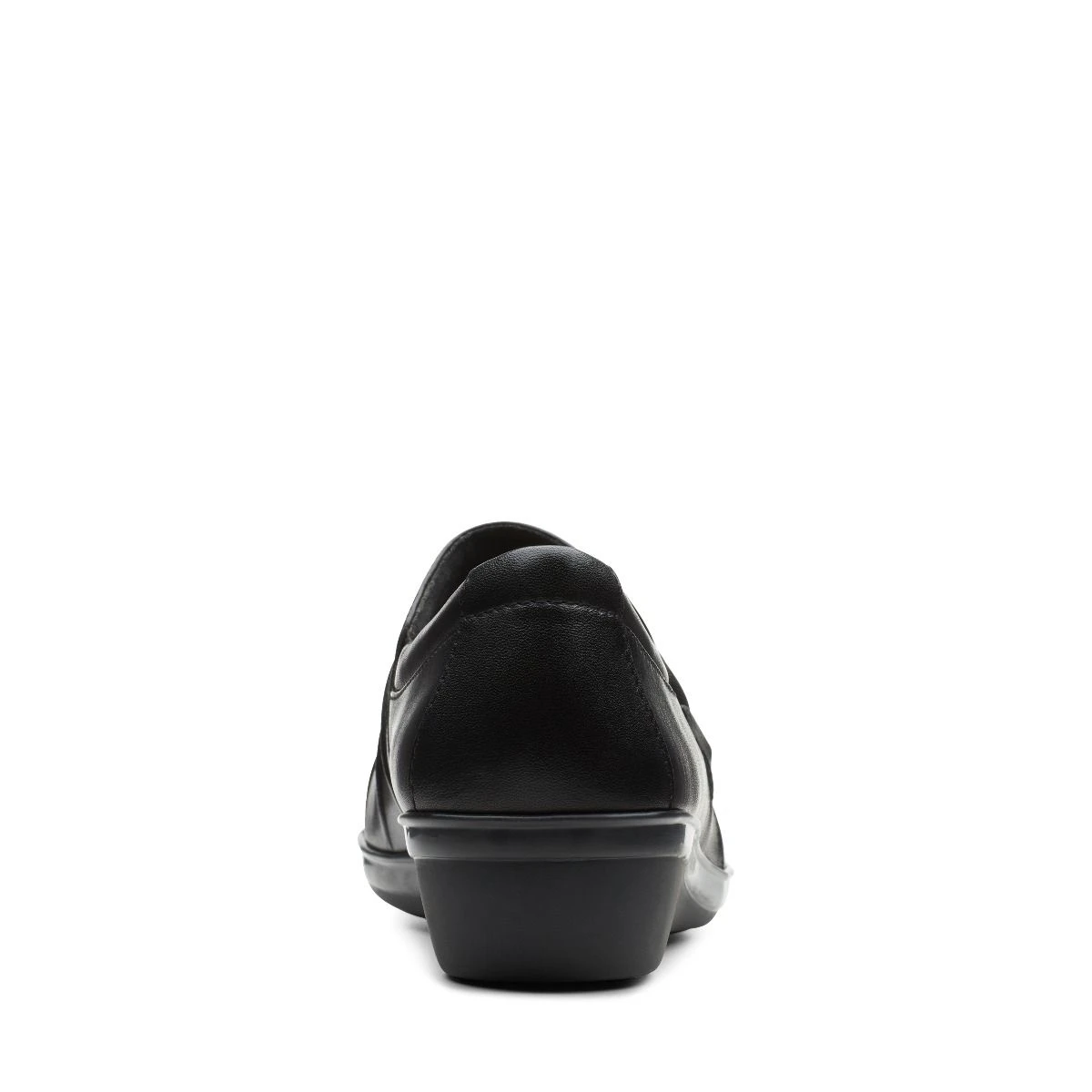 Clarks Everlay Heidi Black Leather Slip-On 7 Clarks Everlay Heidi Black Leather Slip-On - Image 5