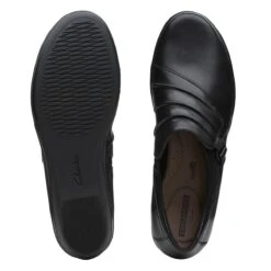 Clarks Everlay Heidi Black Leather Slip-On 13 Clarks Everlay Heidi Black Leather Slip-On -Wonders Shop 26128265 7