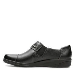 Clarks Cheyn Madi Black Leather Slip-On 10 Clarks Cheyn Madi Black Leather Slip-On -Wonders Shop 26128930 5