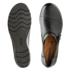 Clarks Cheyn Madi Black Leather Slip-On 13 Clarks Cheyn Madi Black Leather Slip-On -Wonders Shop 26128930 7