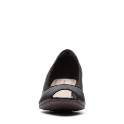 Clarks Mallory Charm Black Leather Pump 9 Clarks Mallory Charm Black Leather Pump -Wonders Shop 26149788 3