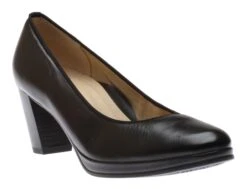 Ara Ophelia Black Leather Pump