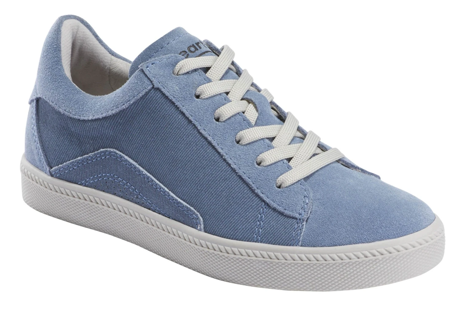 Zen Moment Denim Blue Lace-Up Sneaker 3 Zen Moment Denim Blue Lace-Up Sneaker