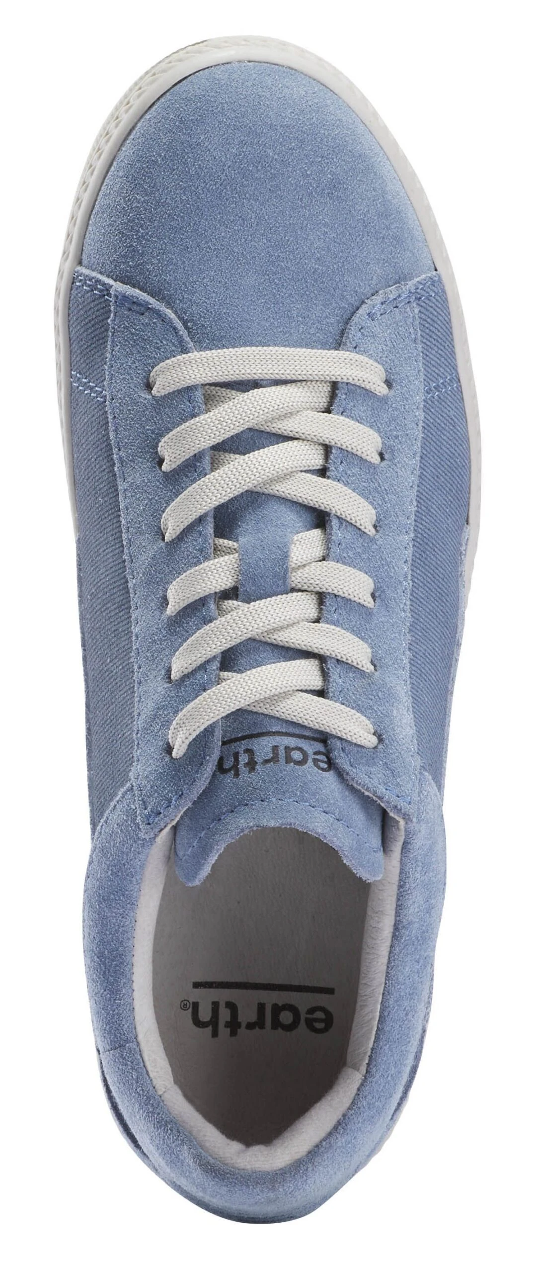 Zen Moment Denim Blue Lace-Up Sneaker 4 Zen Moment Denim Blue Lace-Up Sneaker - Image 2
