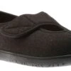 Kendale Black Wool Slipper 1 Kendale Black Wool Slipper -Wonders Shop FOAKENDALE01
