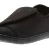 Nurse 2 Black Satin Slipper 1 Nurse 2 Black Satin Slipper -Wonders Shop FOANURSE201