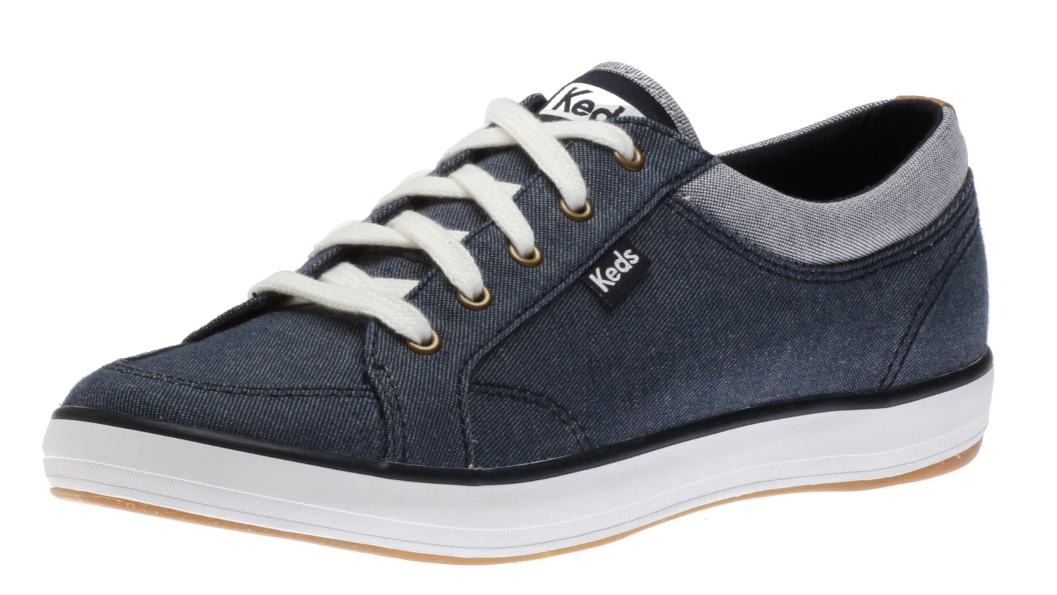 Keds Center Chambray Navy 3 Keds Center Chambray Navy