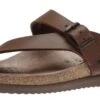 Mephisto Helen Plus Wide Width Brown Leather Thong Sandal 1 Mephisto Helen Plus Wide Width Brown Leather Thong Sandal -Wonders Shop MEPHELENPLUS02