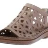 Amadora Stone Leather Wide Width Sandal -Wonders Shop NAOAMADORAH53