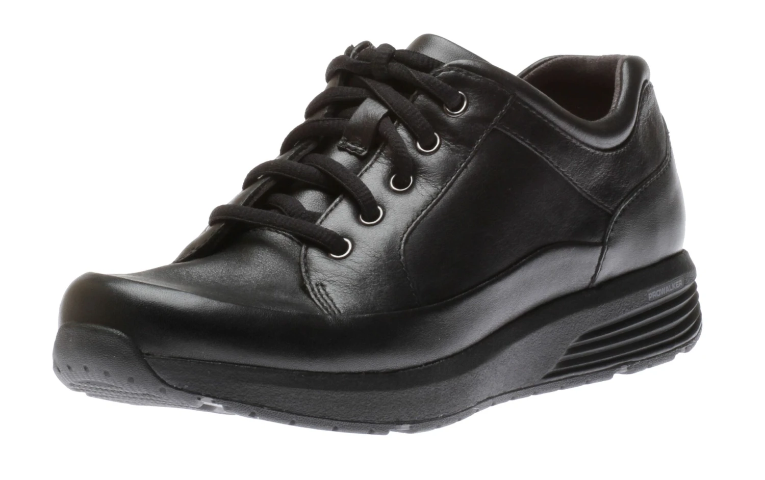 Rockport Trustride Waterproof Black Leather Lace-Up Sneaker 3 Rockport Trustride Waterproof Black Leather Lace-Up Sneaker