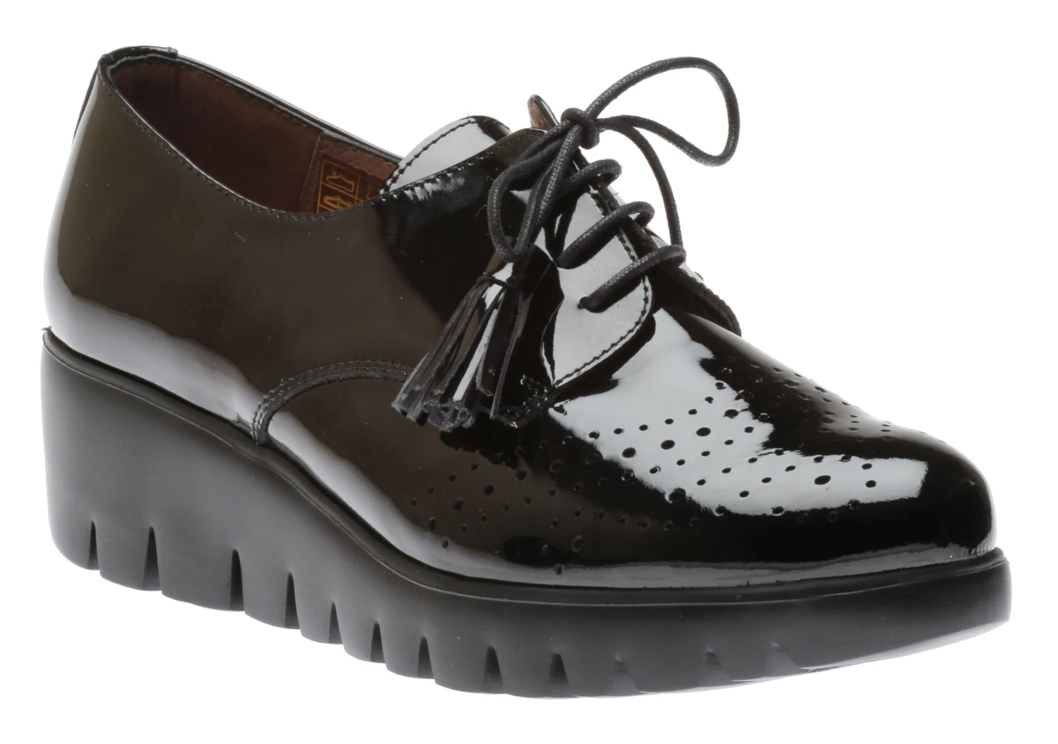 Wonders C3385 L Black Patent 3 Wonders C3385 L Black Patent