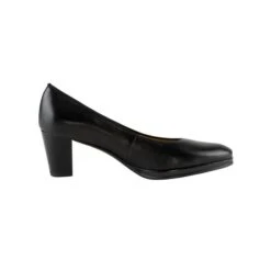 Ara Ophelia Black Leather Pump -Wonders Shop ara1343605e