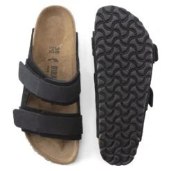 Birkenstock Uji Black Suede NB 19 Birkenstock Uji Black Suede NB -Wonders Shop biruji21f