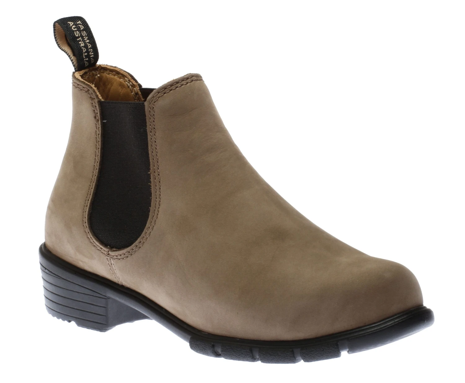 Blundstone 1974 - Women's Series Low Heel Stone Nubuck Leather Boot 3 Blundstone 1974 - Women's Series Low Heel Stone Nubuck Leather Boot