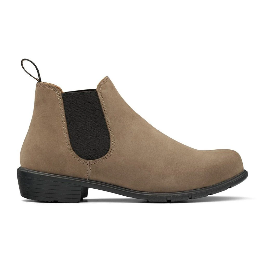 Blundstone 1974 - Women's Series Low Heel Stone Nubuck Leather Boot 4 Blundstone 1974 - Women's Series Low Heel Stone Nubuck Leather Boot - Image 2