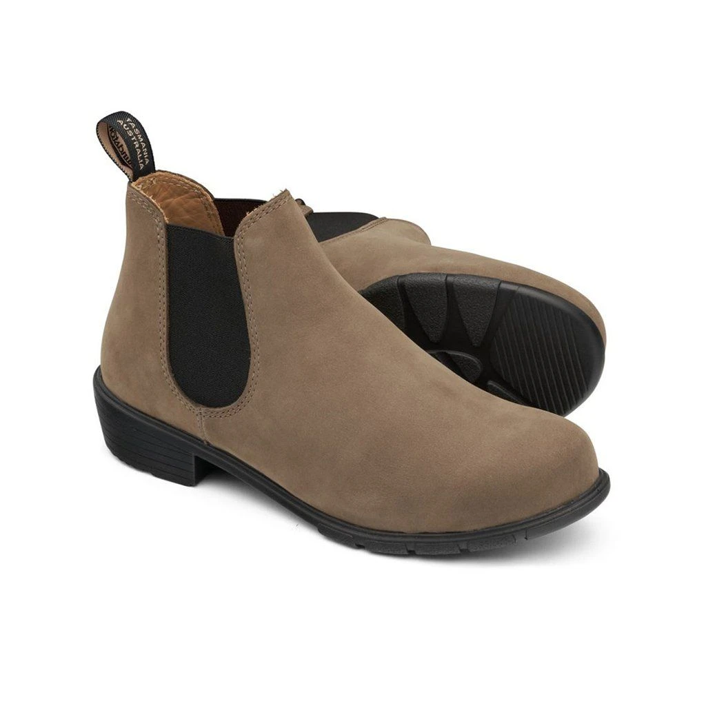 Blundstone 1974 - Women's Series Low Heel Stone Nubuck Leather Boot 5 Blundstone 1974 - Women's Series Low Heel Stone Nubuck Leather Boot - Image 3