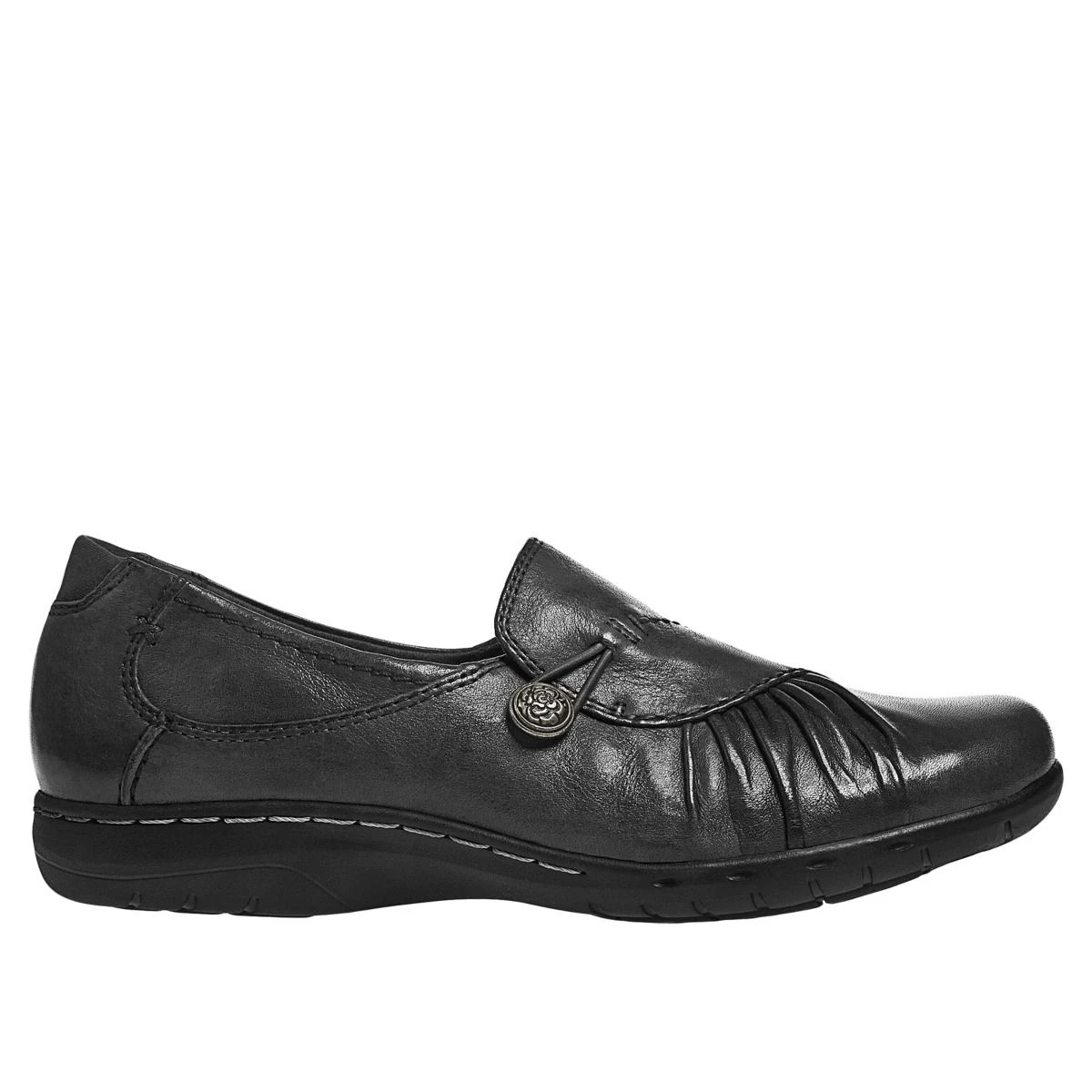 Paulette Black Slip-On Flat 4 Paulette Black Slip-On Flat - Image 2