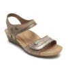 Hollywood Khaki Button Sandal 2 Hollywood Khaki Button Sandal -Wonders Shop cck19kh main 1