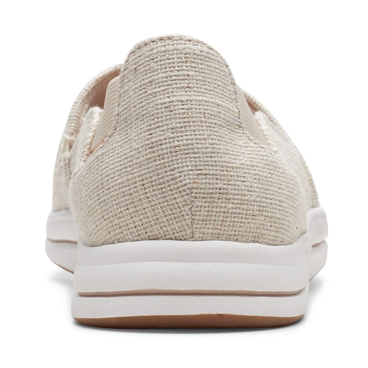 Clarks Breeze Step Beige Canvas Slip-On Sneaker 5 Clarks Breeze Step Beige Canvas Slip-On Sneaker - Image 3