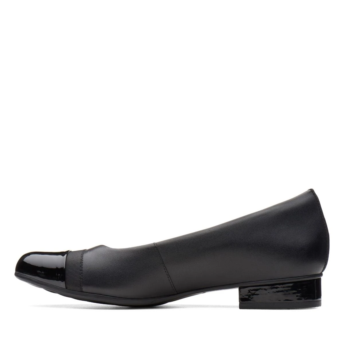 Clarks Juliet Monte Black Leather Slip-On 5 Clarks Juliet Monte Black Leather Slip-On - Image 3