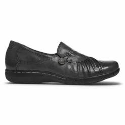 Paulette Black Slip-On Flat 12 Paulette Black Slip-On Flat -Wonders Shop cobpaulette01e