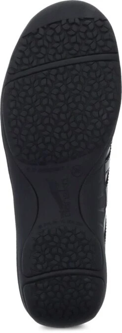 Dansko Neena Black Leather Slip-Resistant Lace-Up Shoe 7 Dansko Neena Black Leather Slip-Resistant Lace-Up Shoe -Wonders Shop danneena01c