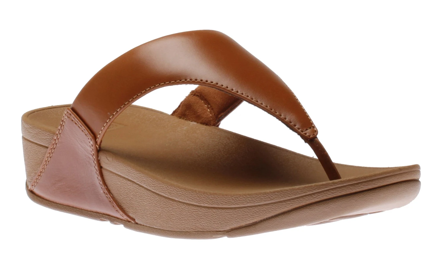 Lulu Light Tan Brown Leather Thong Sandal 3 Lulu Light Tan Brown Leather Thong Sandal