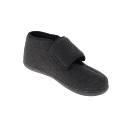 Comfort L2 Black Wool Slipper 10 Comfort L2 Black Wool Slipper -Wonders Shop foacomfortl201c