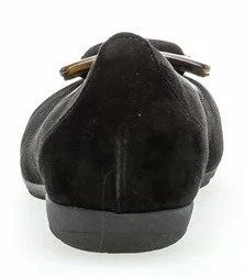 Gabor 54.164.37 Black Tortoise Buckle Ballet Flat 5 Gabor 54.164.37 Black Tortoise Buckle Ballet Flat - Image 3
