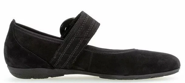 Gabor 54.168.17 Black Mary Jane Flat 4 Gabor 54.168.17 Black Mary Jane Flat - Image 2
