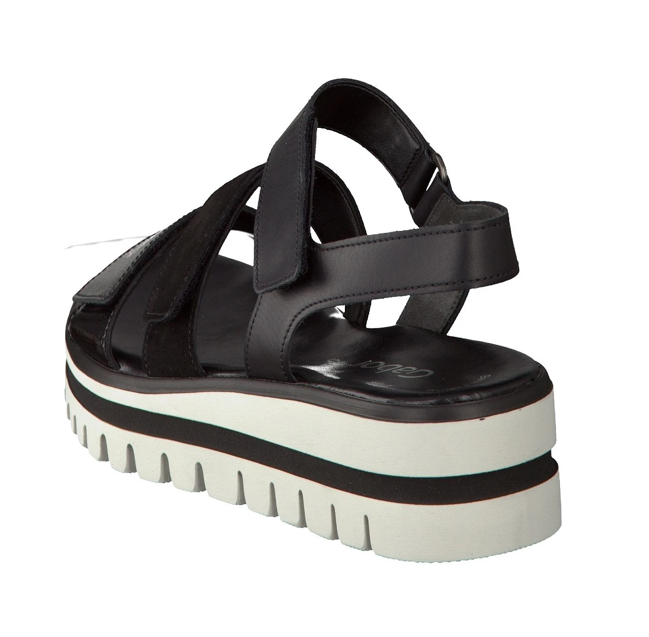 Gabor 2 Band Sandal Black 5 Gabor 2 Band Sandal Black - Image 3