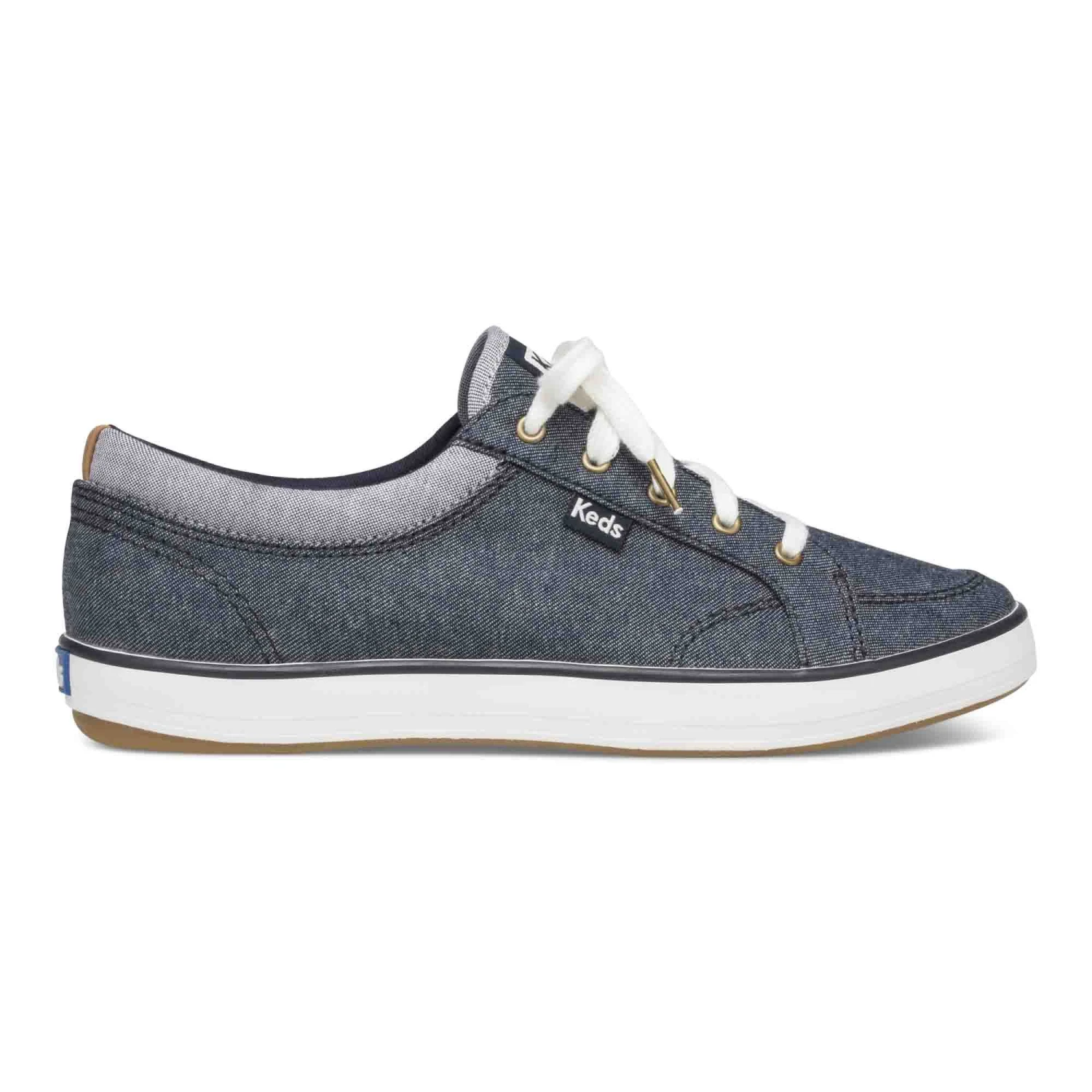 Keds Center Chambray Navy 5 Keds Center Chambray Navy - Image 3