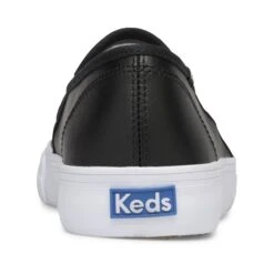 Keds Double Decker Black Perforated Leather Slip-On Sneaker 11 Keds Double Decker Black Perforated Leather Slip-On Sneaker -Wonders Shop keddoubledp01c