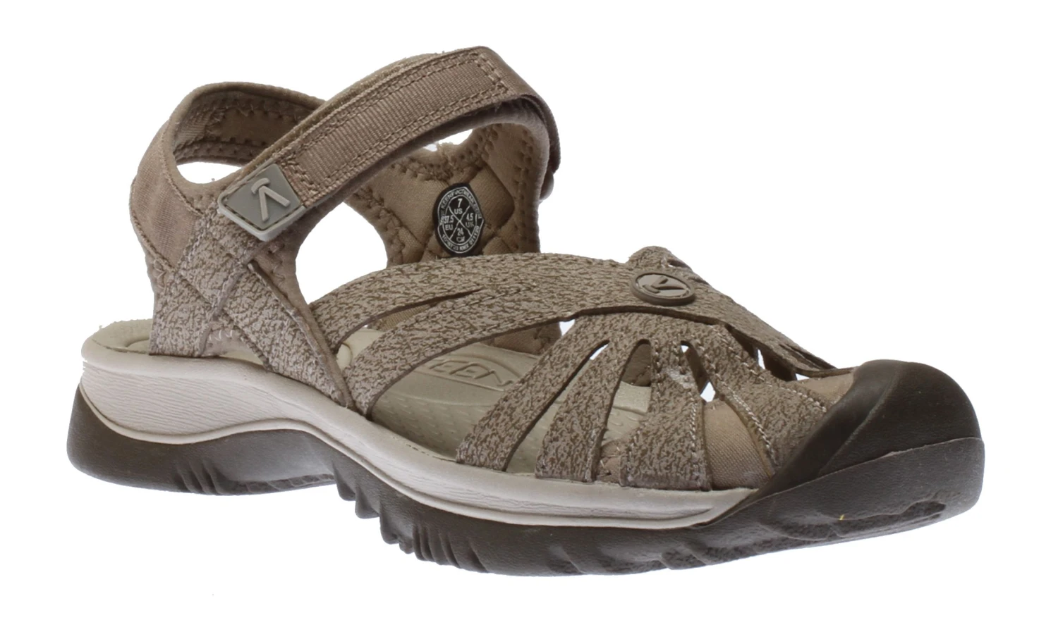 Keen Rose Brindle Beige Brown Sports Sandal 3 Keen Rose Brindle Beige Brown Sports Sandal