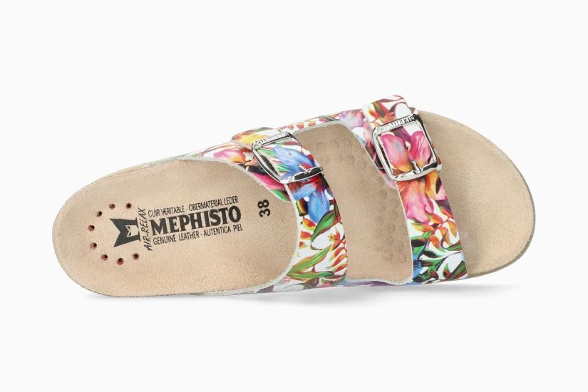 Mephisto Harmony Floral Multicolour Slide Sandal 4 Mephisto Harmony Floral Multicolour Slide Sandal - Image 2