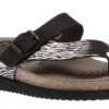 Mephisto Helen Zebra Black Thong Sandal 2 Mephisto Helen Zebra Black Thong Sandal -Wonders Shop mephelenmix09