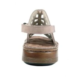 Amadora Stone Leather Wide Width Sandal -Wonders Shop naoamadorah53e