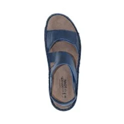 Enid Blue Leather Snadal 12 Enid Blue Leather Snadal -Wonders Shop naoenidd69f