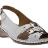 Sandal White Pewter 1 Sandal White Pewter -Wonders Shop orts14209