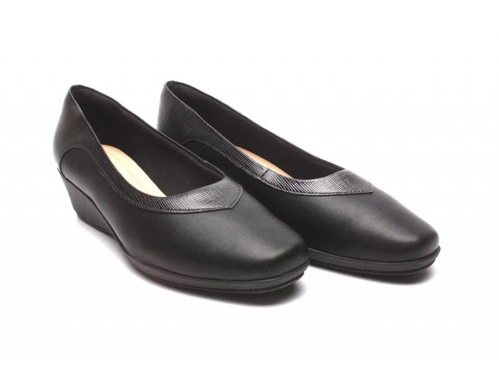 Dress Wedge Black 6 Dress Wedge Black - Image 4