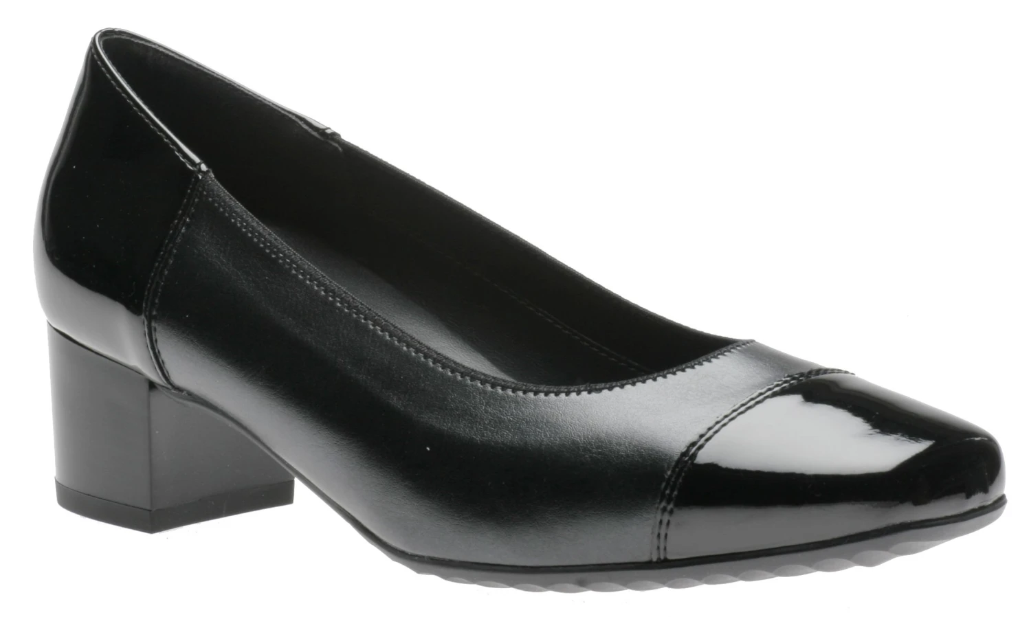 Ara Evian E Black Patent 3 Ara Evian E Black Patent