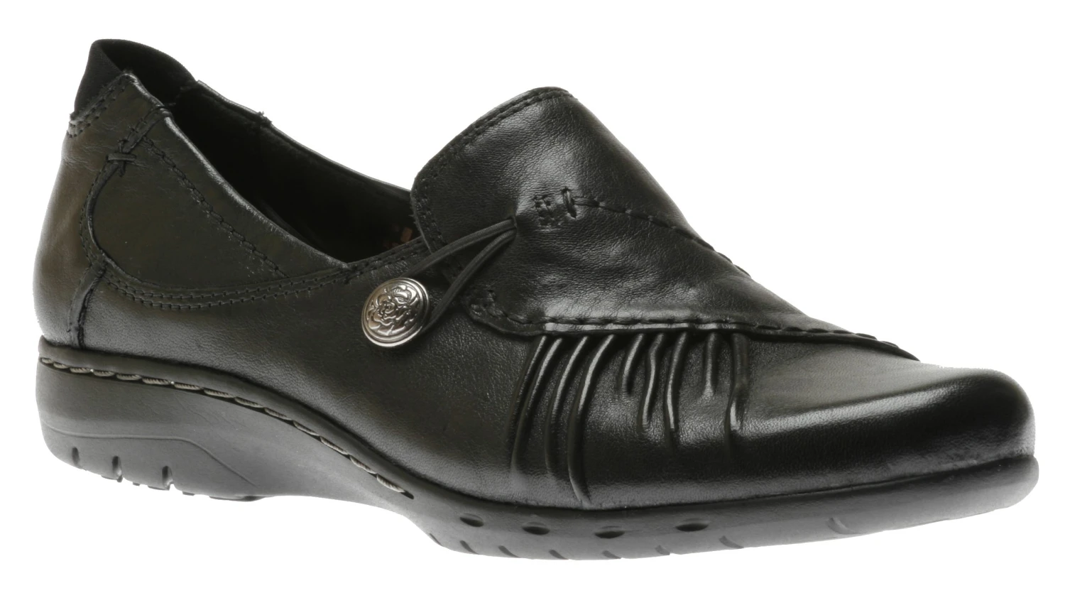 Paulette Black Slip-On Flat 3 Paulette Black Slip-On Flat