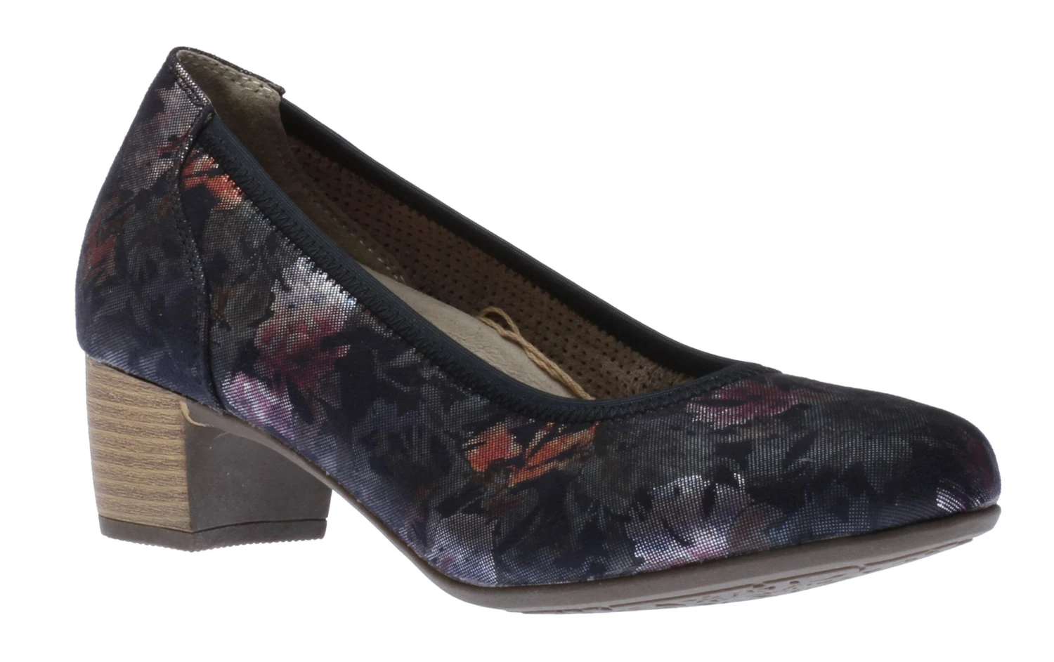 RELIFE R4036 Navy Floral Dress Pump 3 RELIFE R4036 Navy Floral Dress Pump