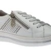 RELIFE R4042 White Silver Lace-Up Sneaker 1 RELIFE R4042 White Silver Lace-Up Sneaker -Wonders Shop rel207030709