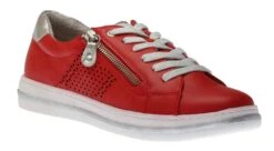 RELIFE R4043 Red Silver Lace-Up Sneaker