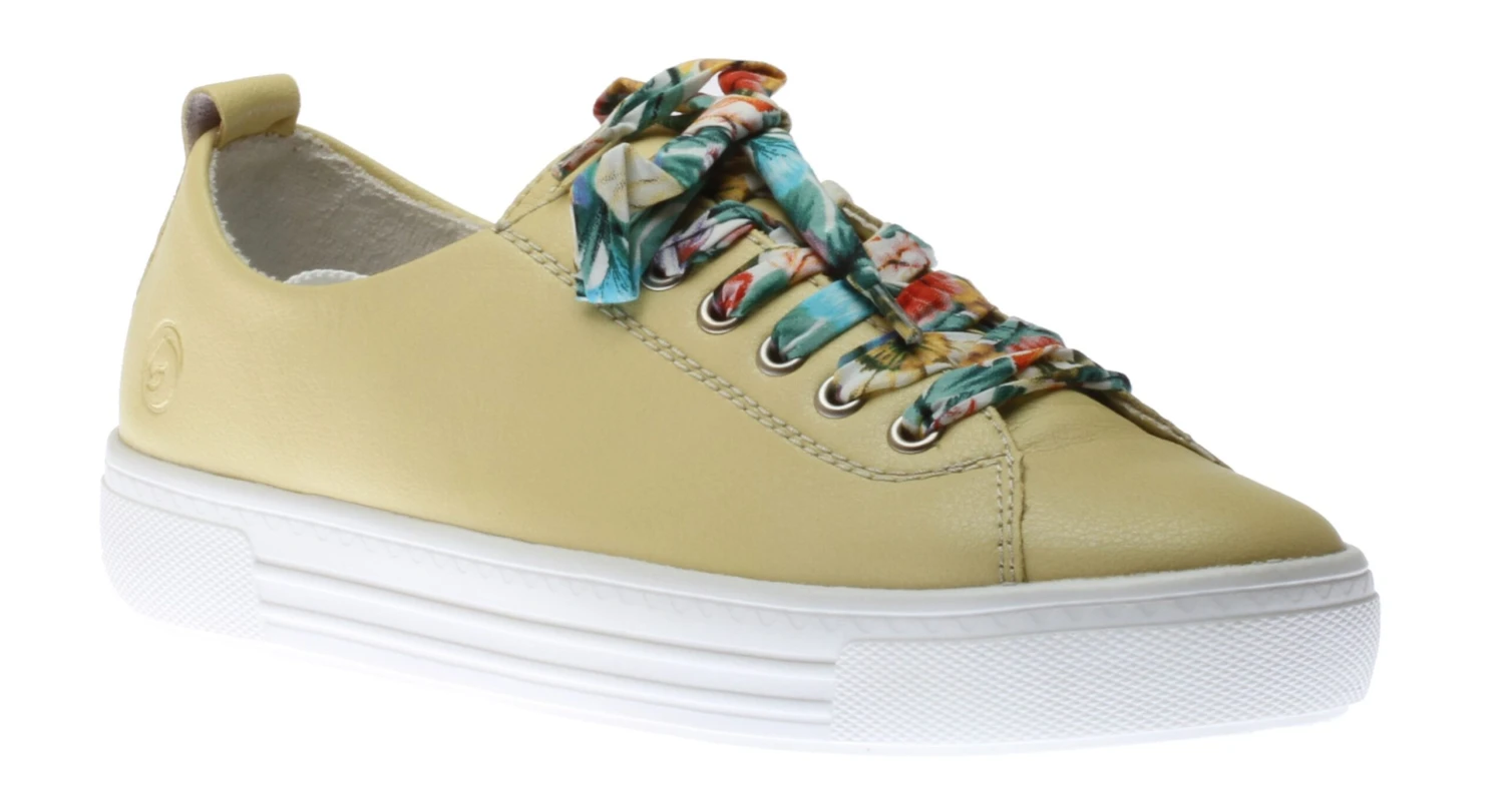 Remonte Rock Pastel Yellow Sneaker 3 Remonte Rock Pastel Yellow Sneaker