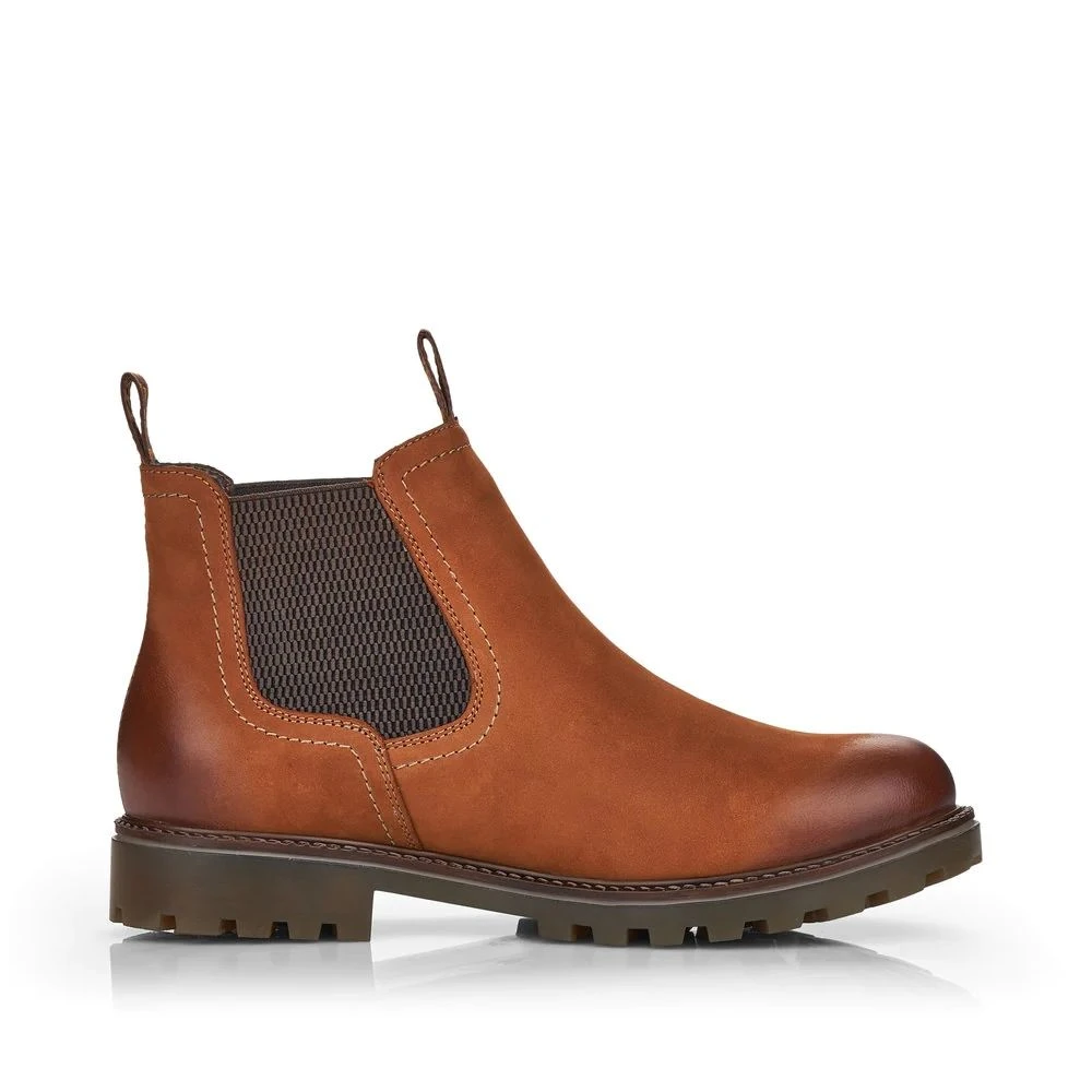 Remonte Columbo Brown Leather Chelsea Boot 4 Remonte Columbo Brown Leather Chelsea Boot - Image 2