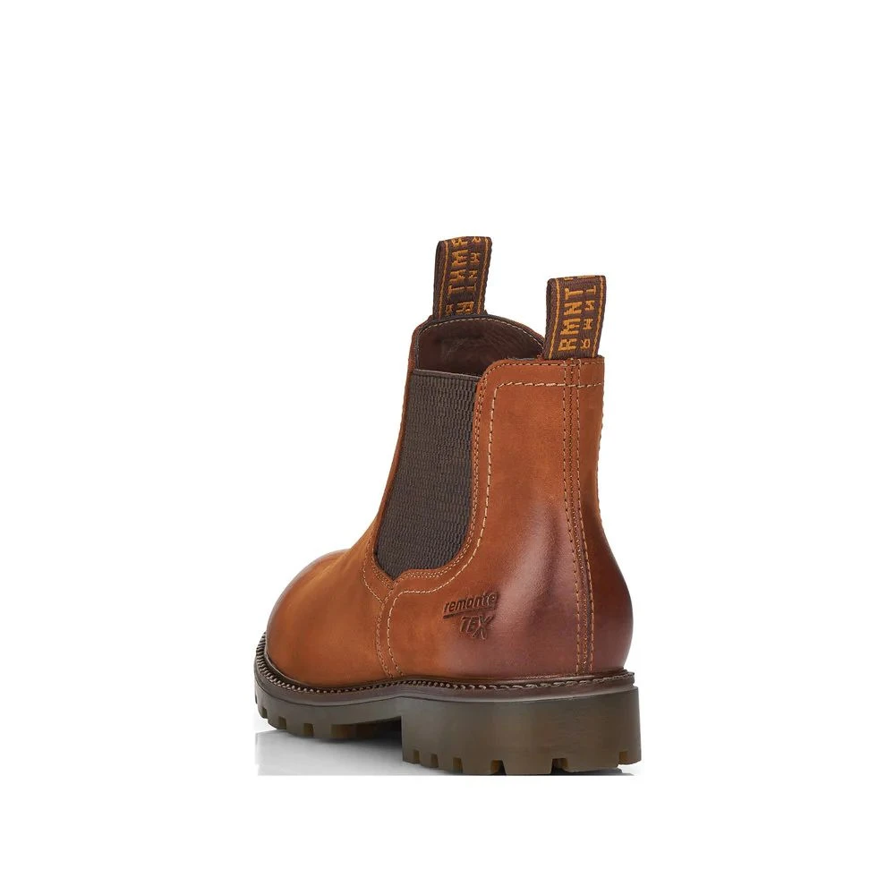 Remonte Columbo Brown Leather Chelsea Boot 5 Remonte Columbo Brown Leather Chelsea Boot - Image 3